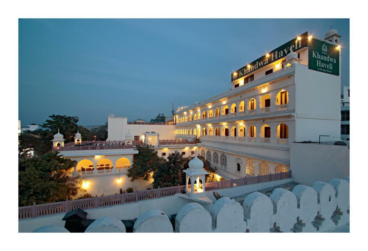 Heritage Khandwa Haveli Jaipur Buitenkant foto
