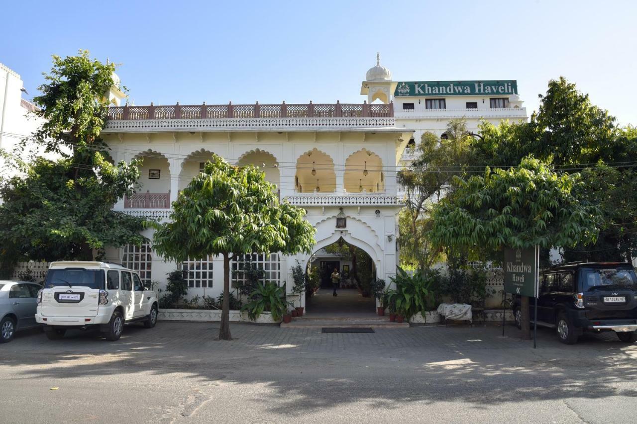 Heritage Khandwa Haveli Hotel Jaipur Buitenkant foto